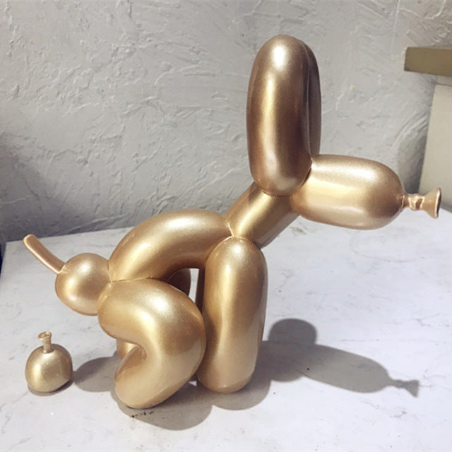 Escultura Perro Globo